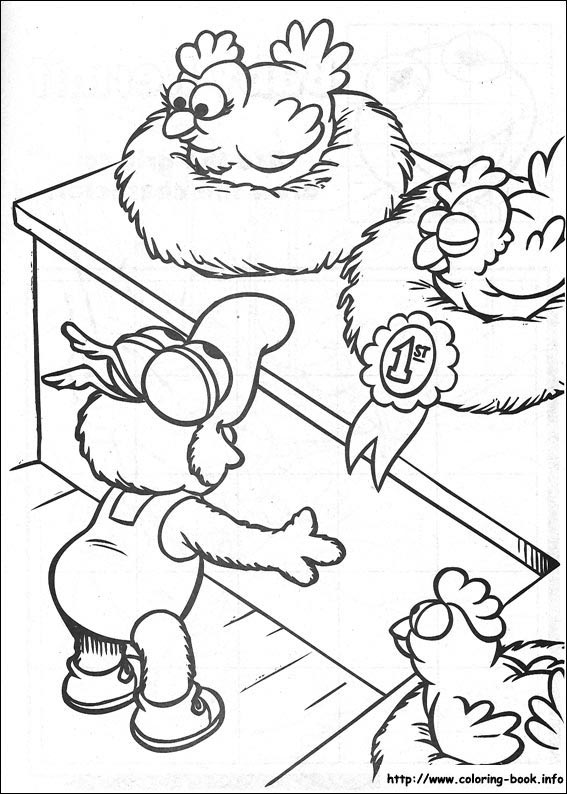 Muppet Babies coloring picture